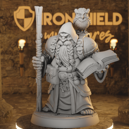 Dramnir - Dwarf Wizard sage wanderer