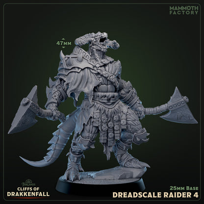 Dreadscale Raider 4 – Dragon Beast Swordsman Berserker