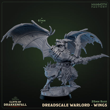 Dreadscale Warlord with Wings – Dragon Monster Commander