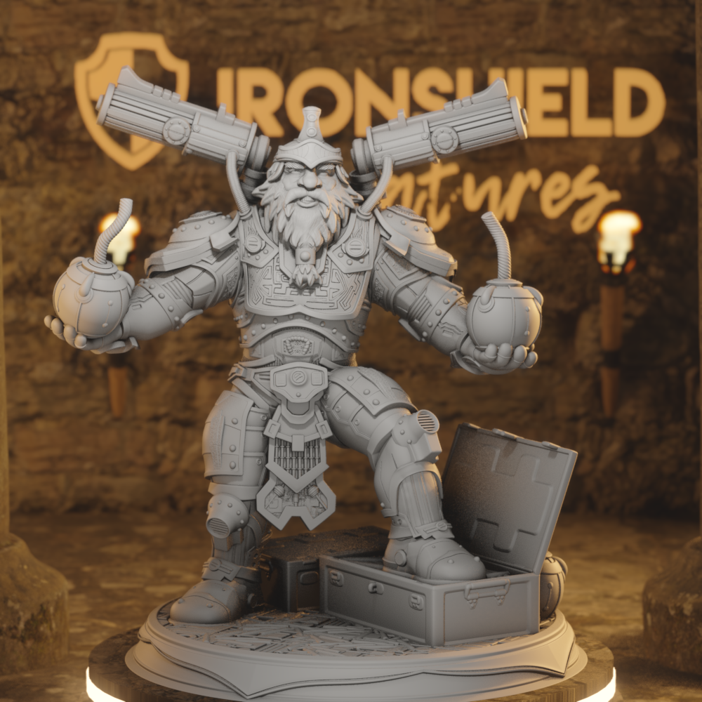 Dwarf Grenadier Artificer Bombs - Duktuk