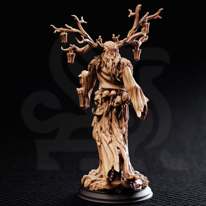Lykteholder - Undead Draugr 3D printed miniature detail view tabletop RPG