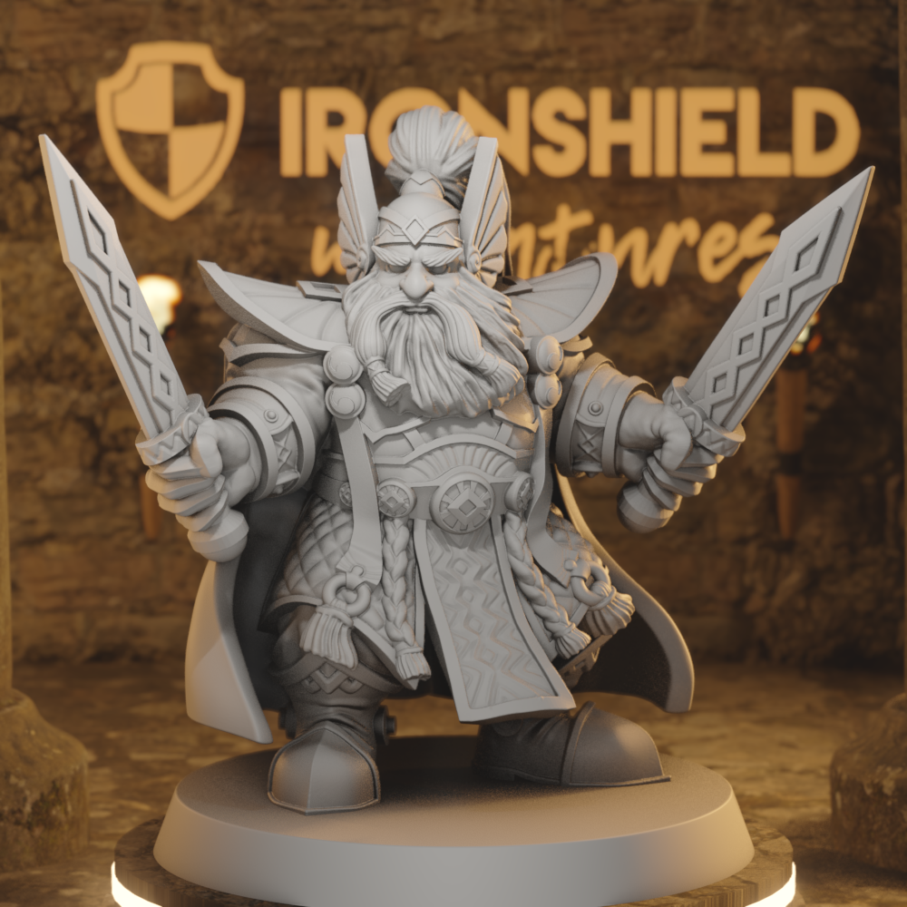 Grimhold Dwarf Fighter Warrior King