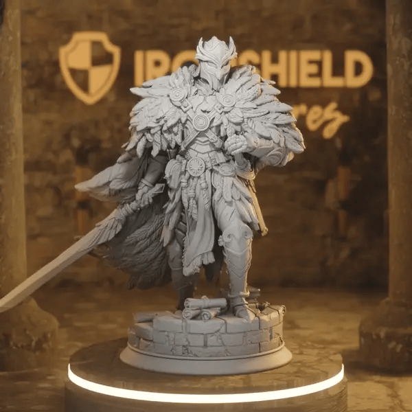 Eulysses DnD miniature 360 turntable animation