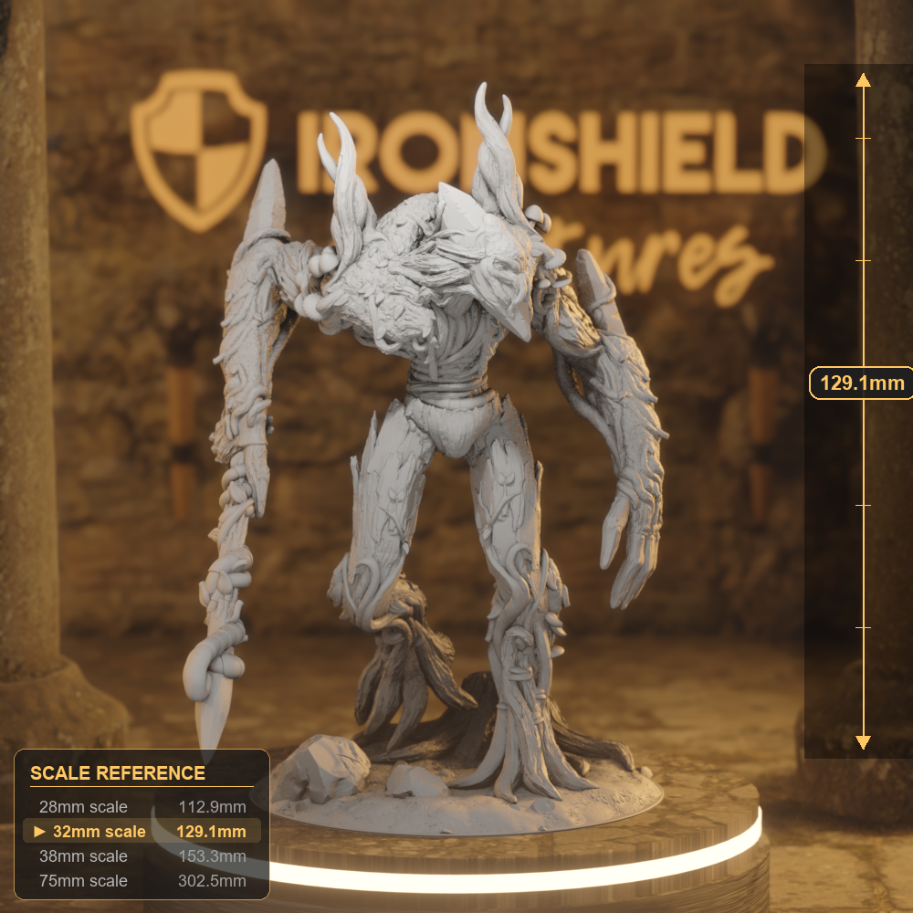 Evarak Fey DnD miniature 3D printed resin tabletop RPG figure