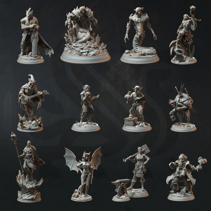 Die Universität von Ardris – DND 5e Starter-Kampagne – Komplettset mit 12 Figuren 