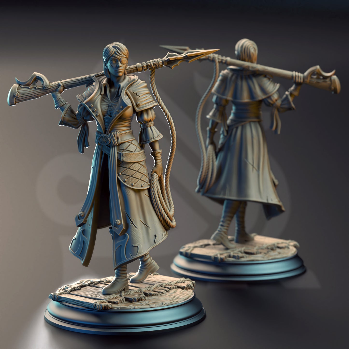 Fiona – Female Captain Ranger Sharpshooter Pirate