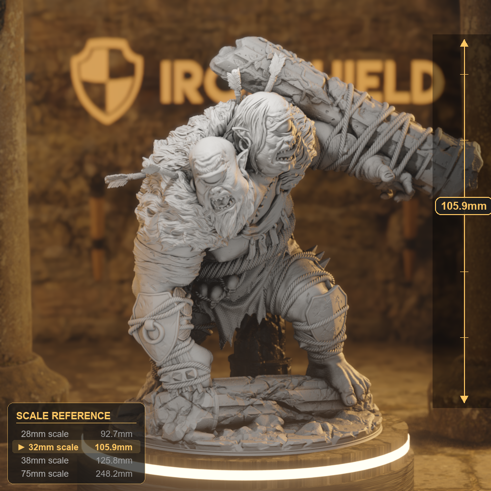 Flim Krim Giant DnD miniature 3D printed resin tabletop RPG figure