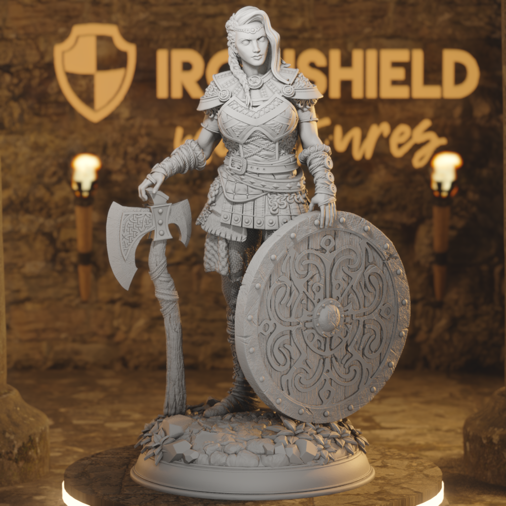 Freya Human Female Barbarian Fighter