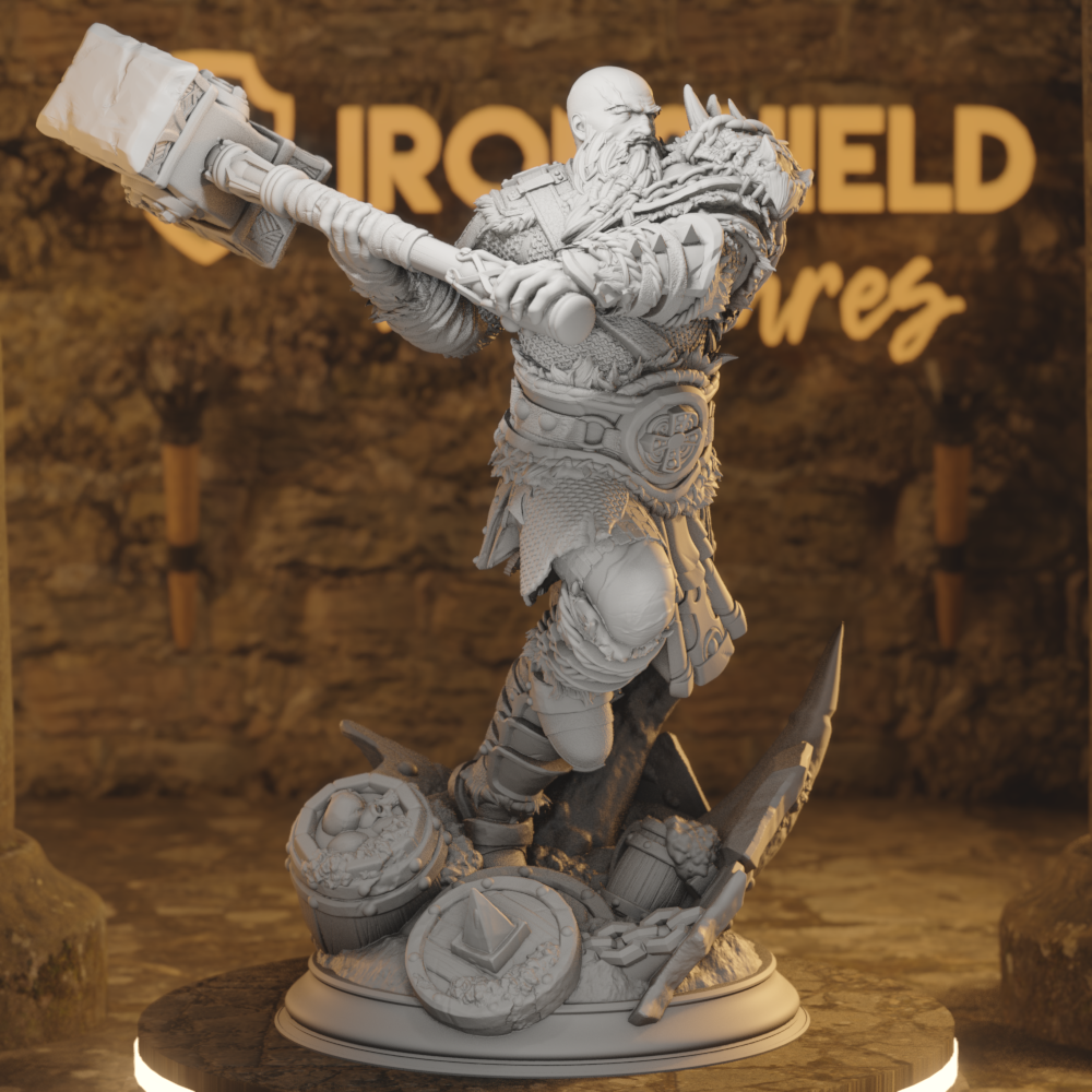Human Giant Barbarian - Froth the Furious
