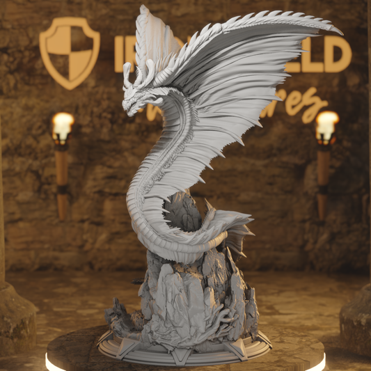 Adult Mana Wyrm Dragon - Fyrantius