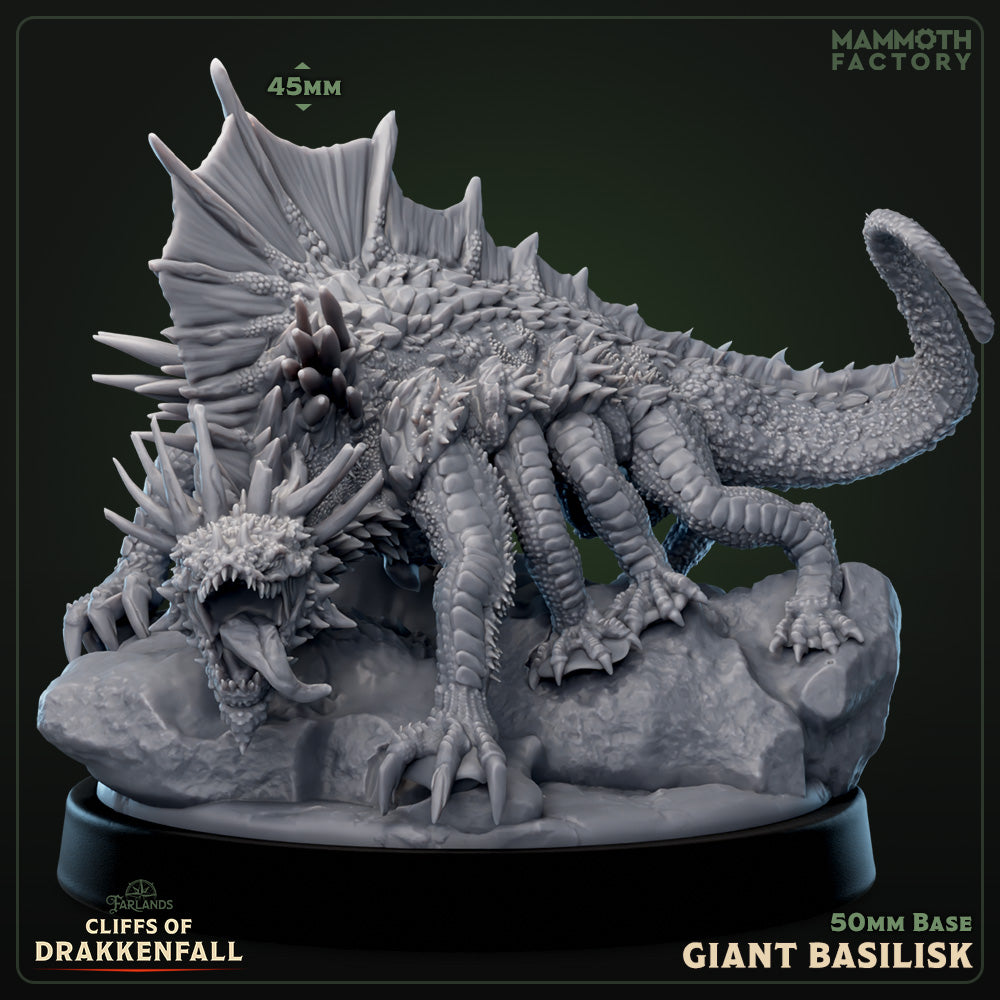 Giant Basilisk Great Lizard Monster