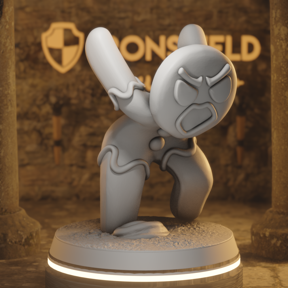 Gingerbrute 3 Construct DnD miniature 3D printed resin tabletop RPG figure
