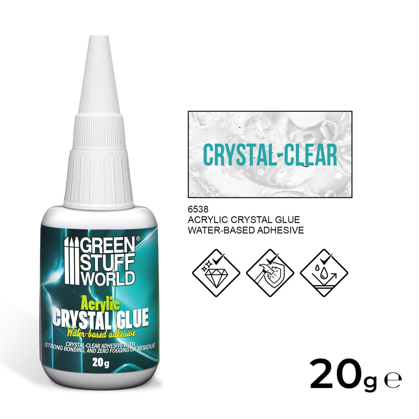Green Stuff World Acrylic Crystal Glue 20gr - view 2