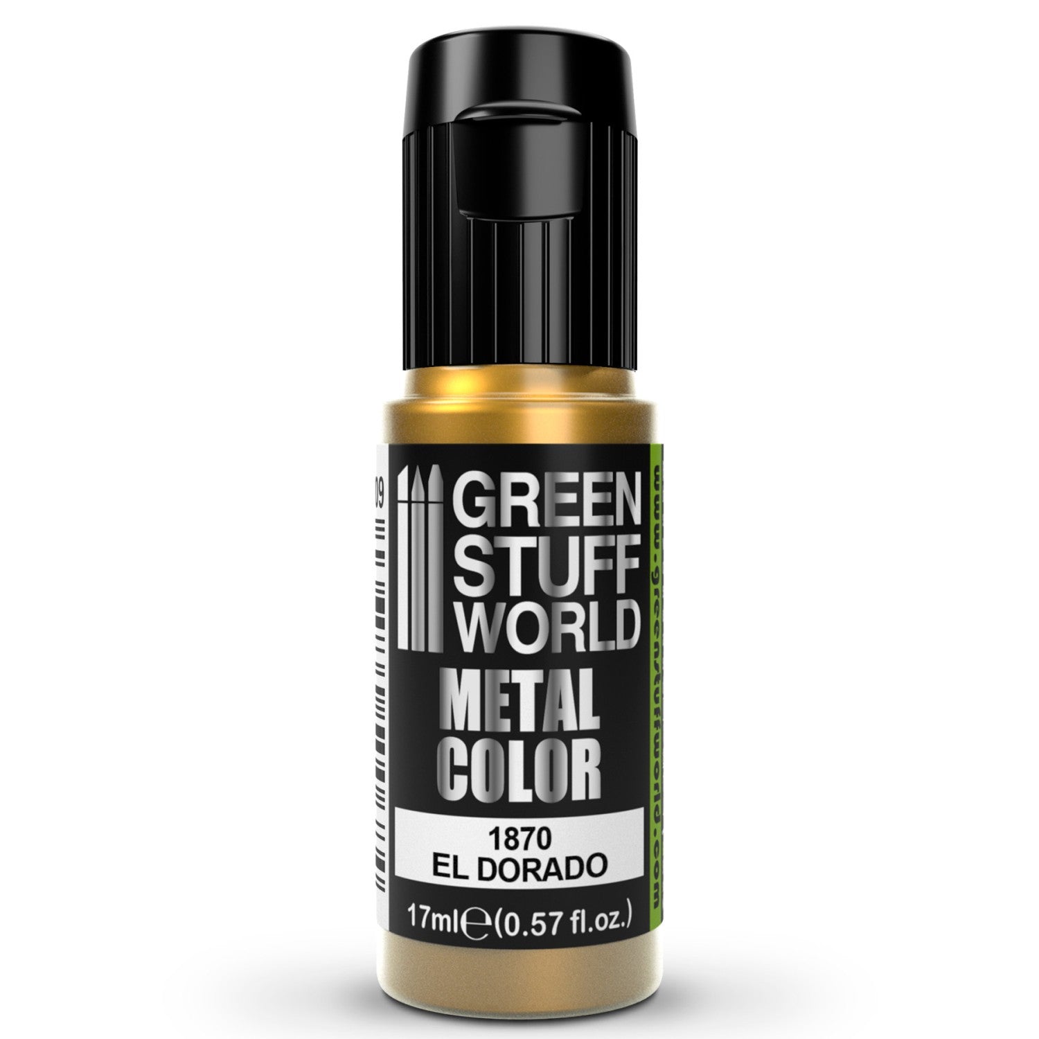 Green Stuff World Acrylic Metal Paint - EL DORADO 17ml - view 2