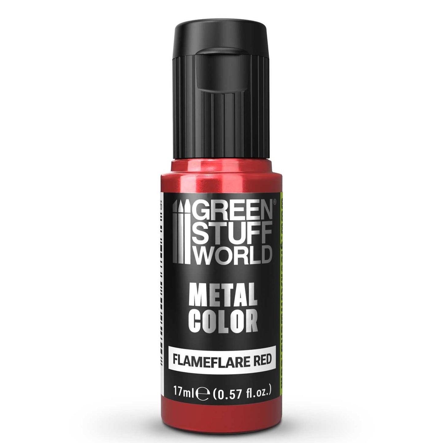 Green Stuff World Acrylic Metal Paint - VIVID Flameflare Red 17ml - view 2