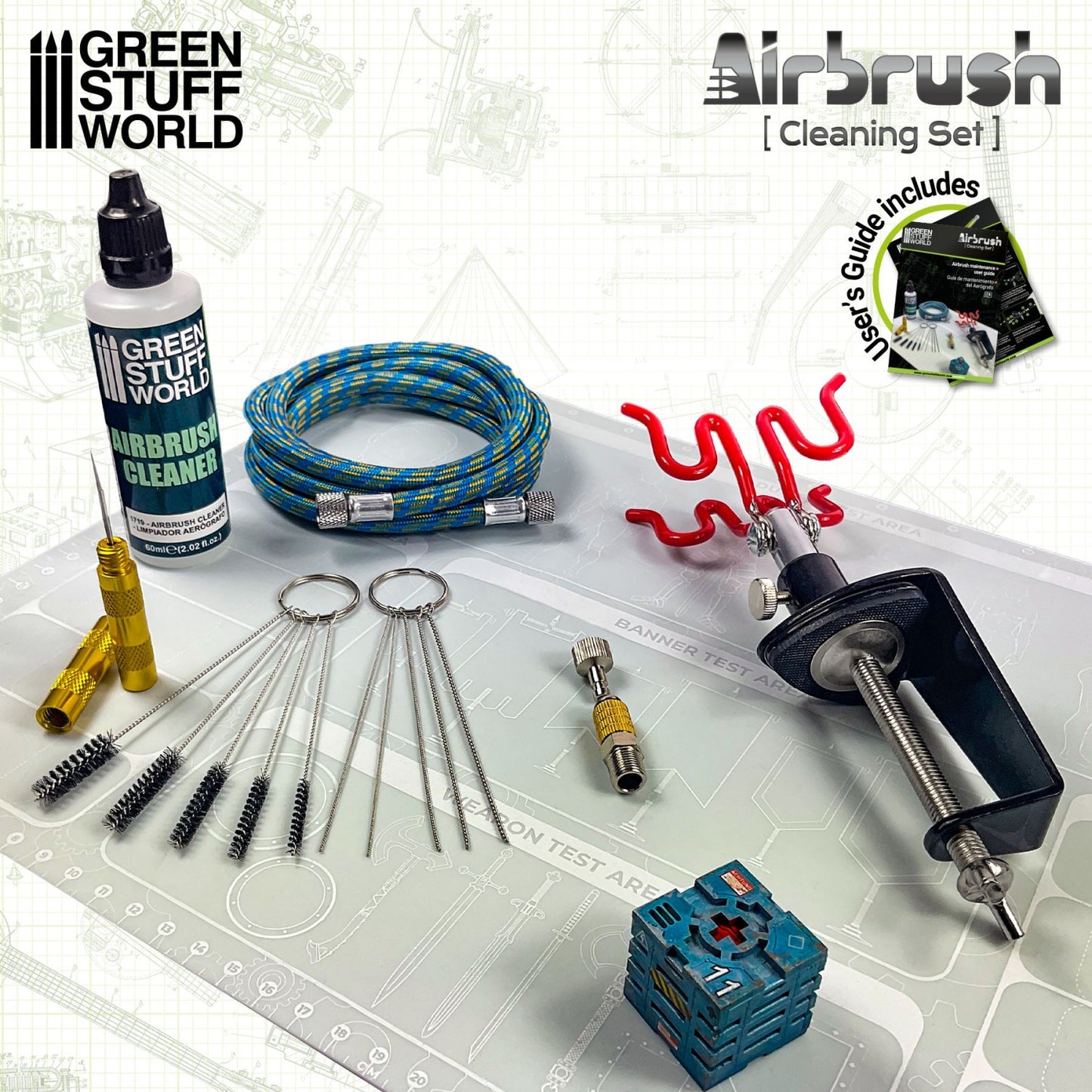 Green Stuff World Airbrush Cleaning Kit - view 2