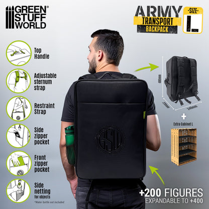 Green Stuff World Army Transport Backpack - Large (Bag L) - view 2