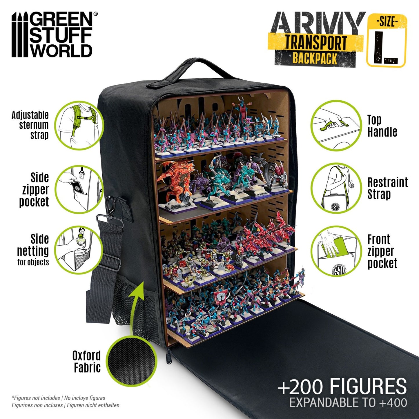 Green Stuff World Army Transport Backpack - Large (Bag L) - view 3