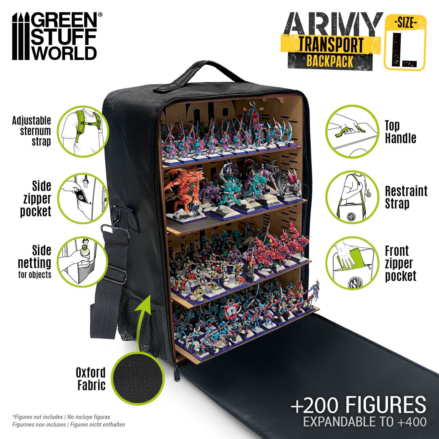 Green Stuff World Army Transport Backpack - Large (Bag L) - view 3
