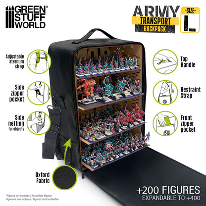 Green Stuff World Army Transport Backpack - Large (Bag L) - view 3