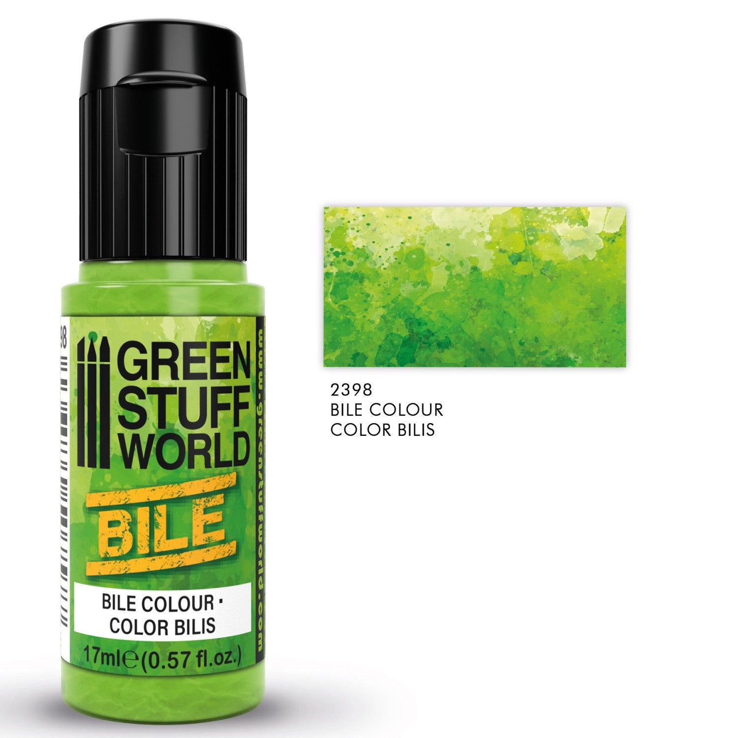 Green Stuff World Bile Effect Paint 17ml - view 3