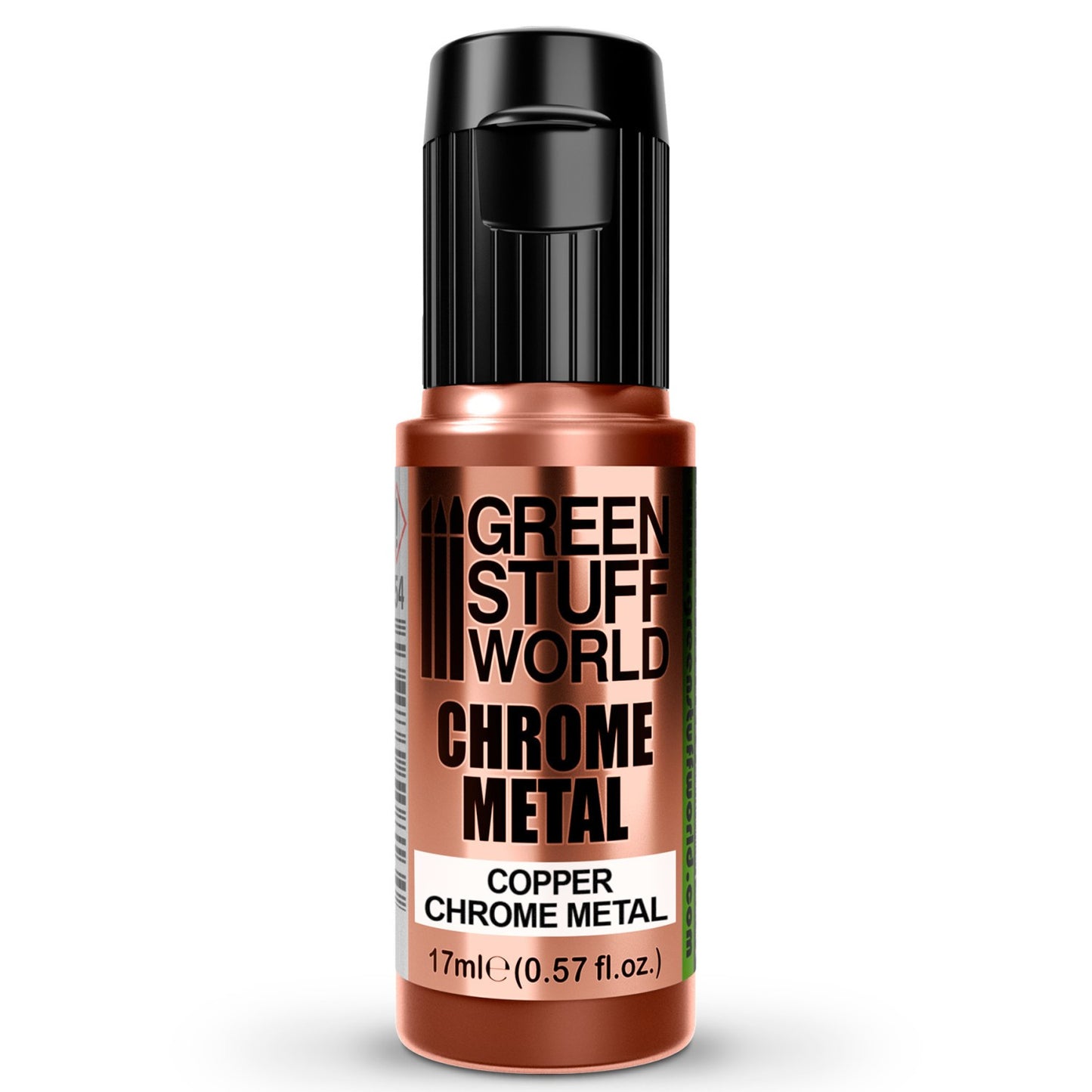 Green Stuff World Chrome Metal Paint - COPPER COLOR 17ml - view 2