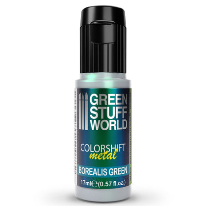 Green Stuff World Colorshift Chameleon Paint Borealis Green 17ml - view 2