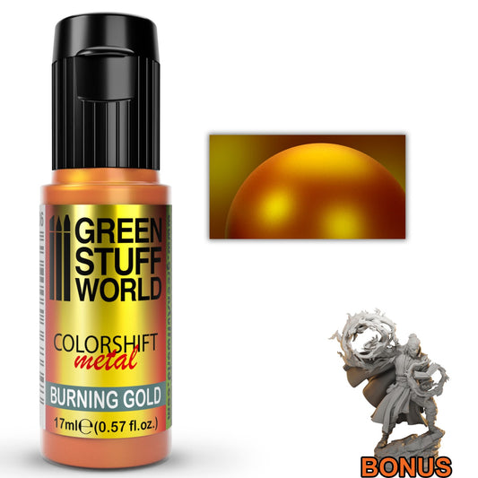 Green Stuff World Colorshift Chameleon Paint Burning Gold 17ml