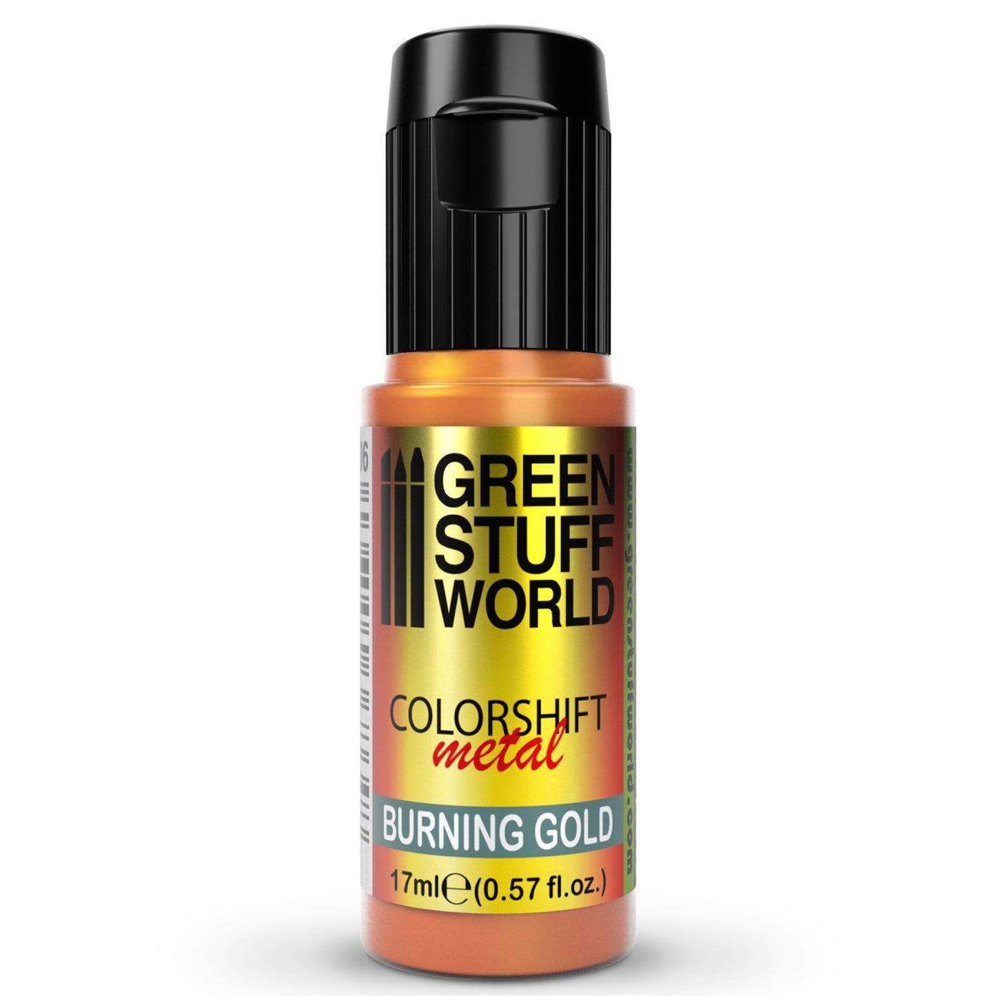 Green Stuff World Colorshift Chameleon Paint Burning Gold 17ml - view 2