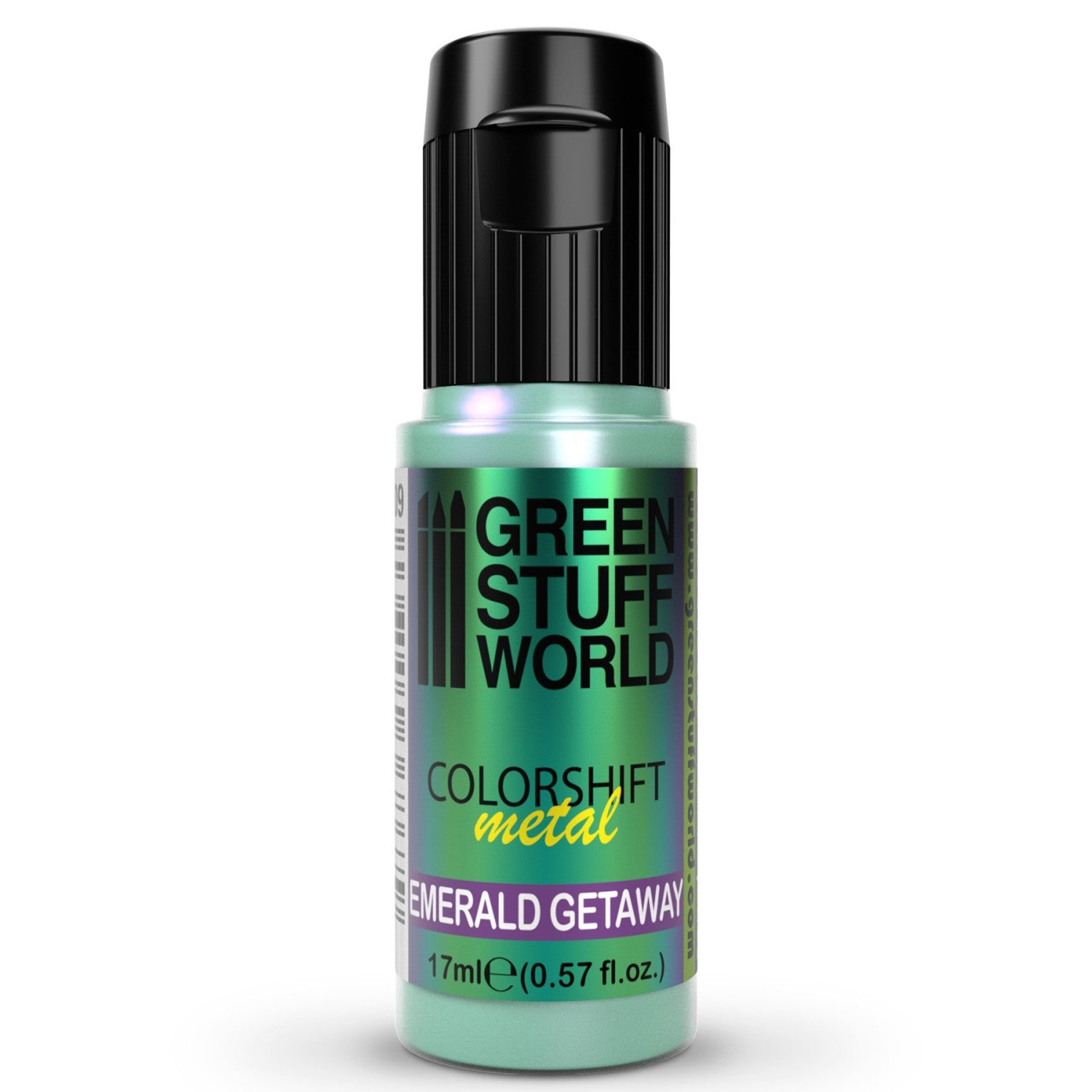 Green Stuff World Colorshift Chameleon Paint Emerald Getaway 17ml - view 2