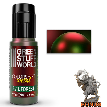 Green Stuff World Colorshift Chameleon Paint Evil Forest 17ml