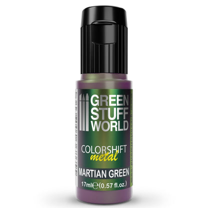 Green Stuff World Colorshift Chameleon Paint Martian Green 17ml - view 2