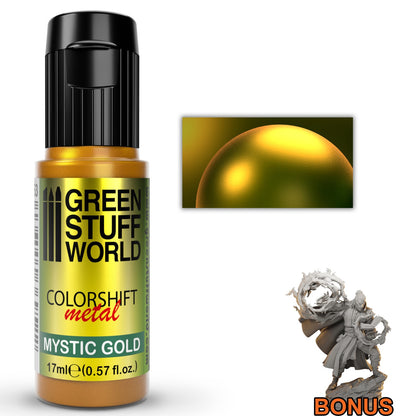 Green Stuff World Colorshift Chameleon Paint Mystic Gold 17ml