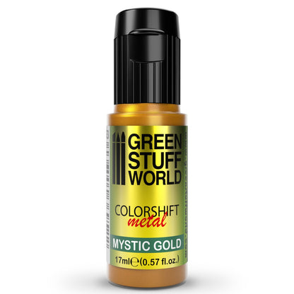 Green Stuff World Colorshift Chameleon Paint Mystic Gold 17ml - view 2
