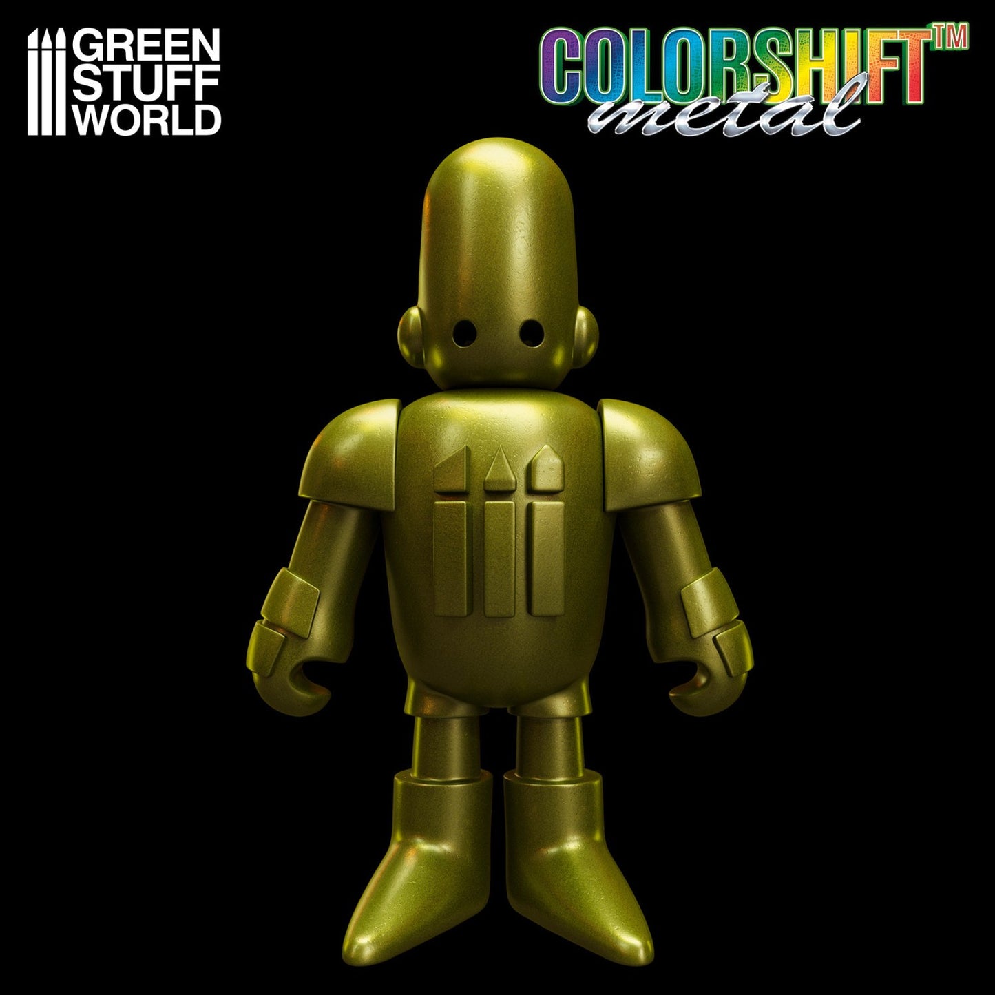 Green Stuff World Colorshift Chameleon Paint Mystic Gold 17ml - view 4
