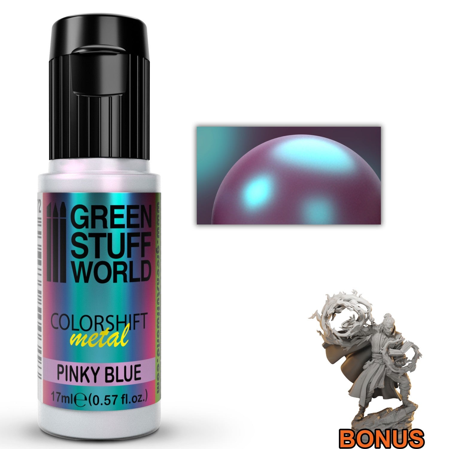 Green Stuff World Colorshift Chameleon Paint Pinky Blue 17ml