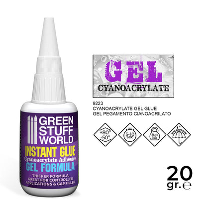 Green Stuff World Cyanoacrylate GEL Glue 20gr - view 2