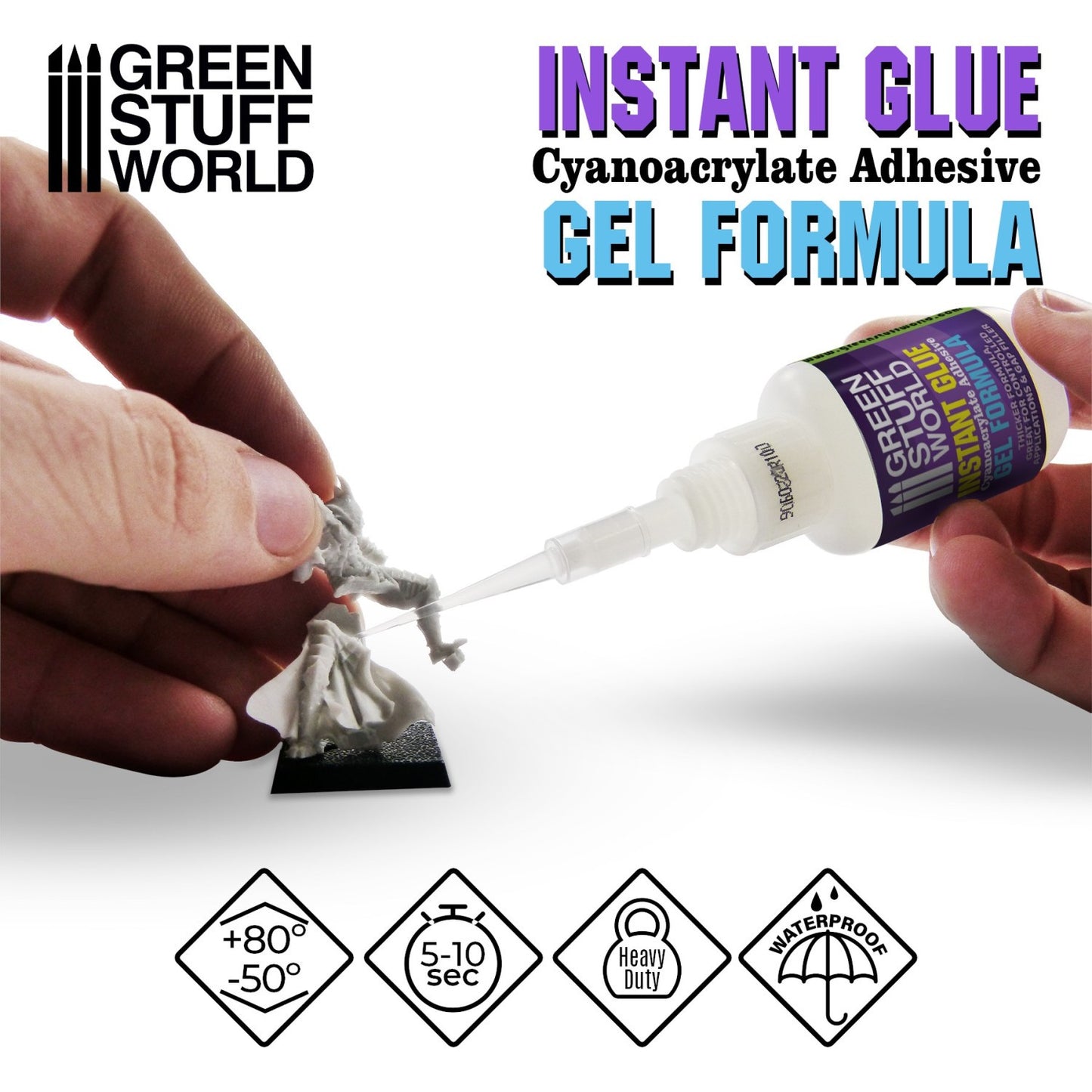 Green Stuff World Cyanoacrylate GEL Glue 20gr - view 3