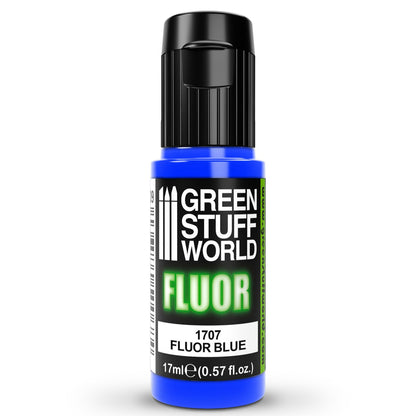 Green Stuff World Fluor Paint Blue 17ml - view 2