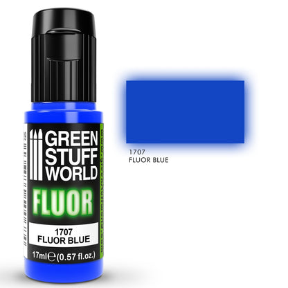 Green Stuff World Fluor Paint Blue 17ml - view 3
