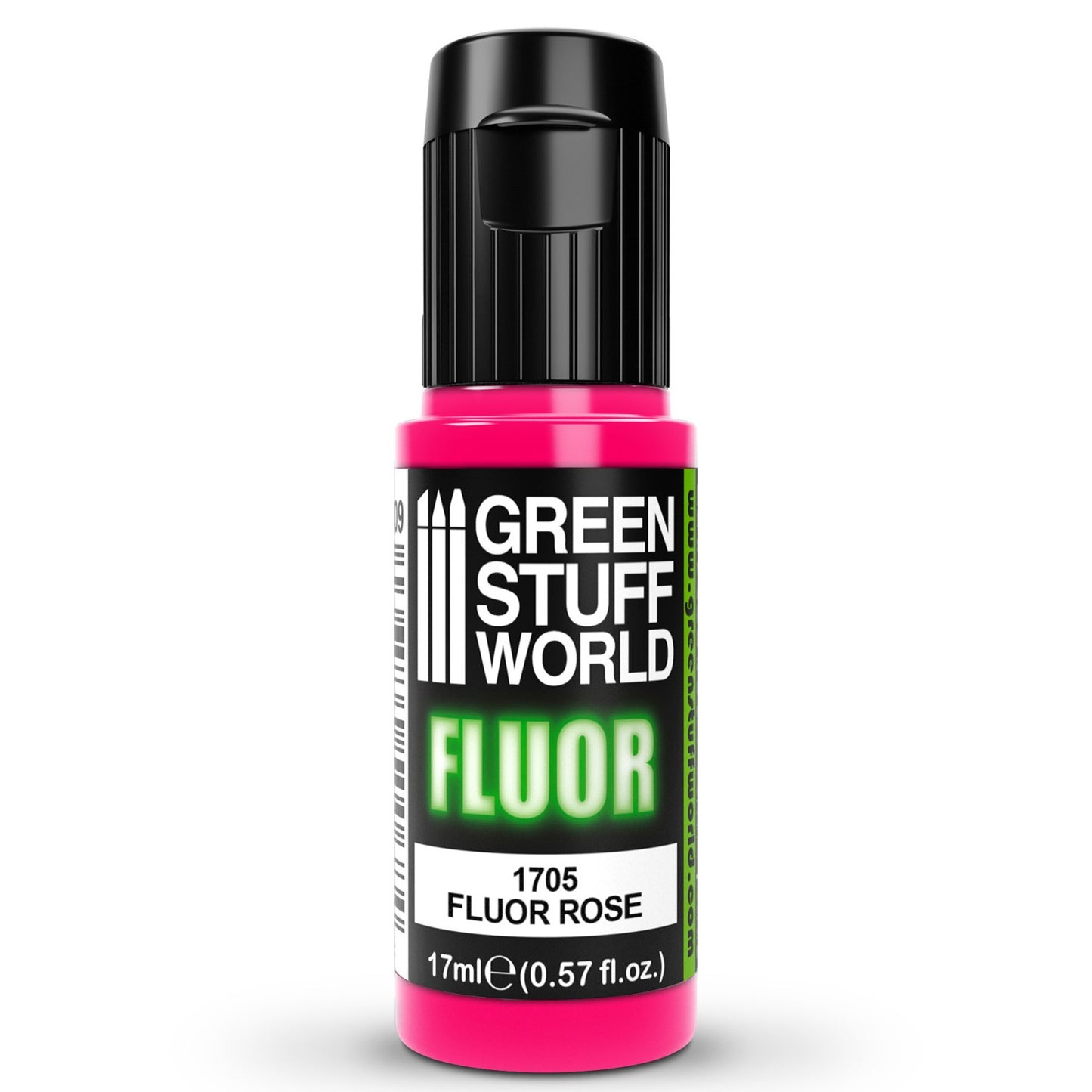 Green Stuff World Fluor Paint Rose 17ml - view 2