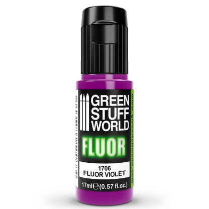 Green Stuff World Fluor Paint Violet 17ml - view 2