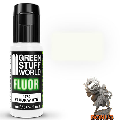 Green Stuff World Fluor Paint White 17ml