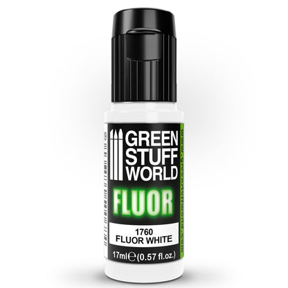 Green Stuff World Fluor Paint White 17ml - view 2
