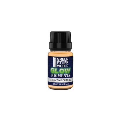 Green Stuff World Glow in the Dark Pigment Time Orange 30ml - view 3
