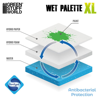 Green Stuff World HYDRO PAPER sheet XL 180x270mm Pack x50 - view 2