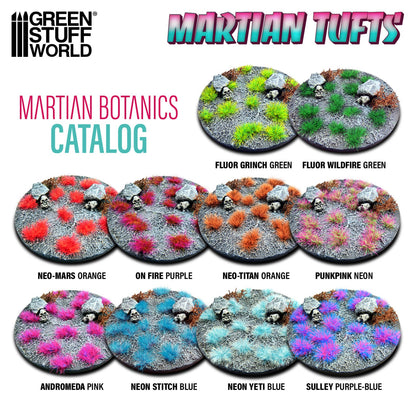 Green Stuff World Martian Tufts 6mm - FLUOR WILDFIRE GREEN - view 5