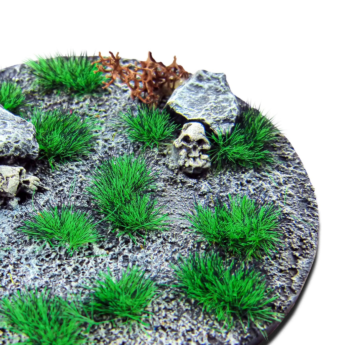 Green Stuff World Martian Tufts 6mm - FLUOR WILDFIRE GREEN - view 6
