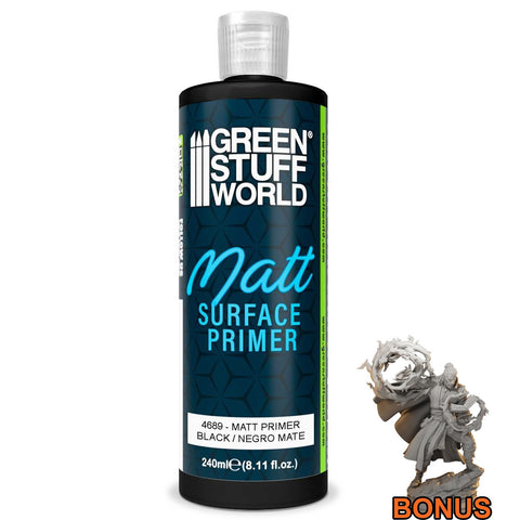 Green Stuff World Matt Surface Primer Black 240ml