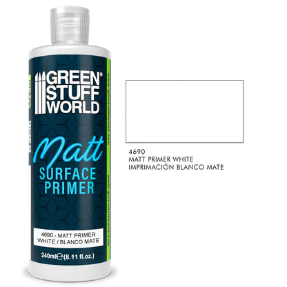 Green Stuff World Matt Surface Primer White 240ml - view 2